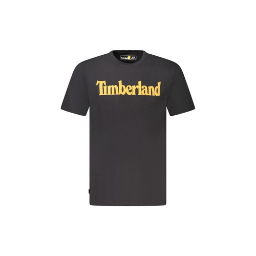 Timberland Men's Black Cotton T-Shirt - L - Main Image
