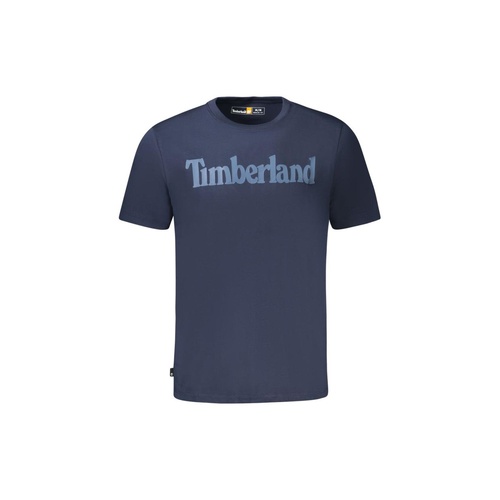 Timberland Men's Blue Cotton T-Shirt - L - Main Image