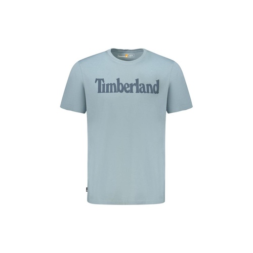 Timberland Men's Light Blue Cotton T-Shirt - S - Main Image
