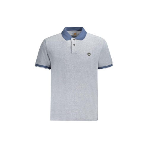 Timberland Men's Blue Cotton Polo Shirt - L - Main Image