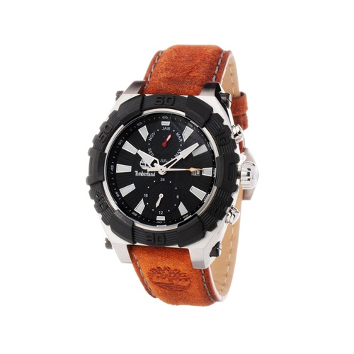 Timberland Men's Brown Leather Watch - One Size - Main Image