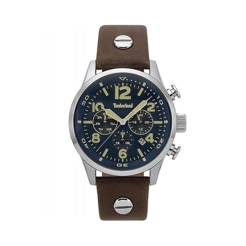 Timberland Men's Brown Leather Watch - One Size - Main Image