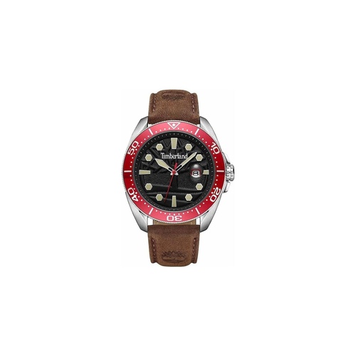 Timberland Men's Brown Leather Watch - One Size - Main Image