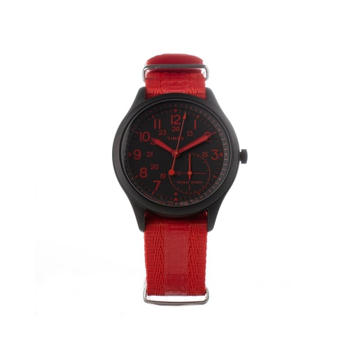 Timex Men's Red Nylon Watch - One Size - Main Image