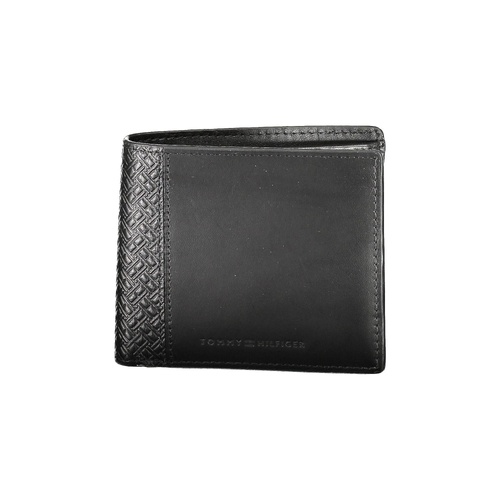Tommy Hilfiger Men's Black Leather Wallet - One Size - Main Image