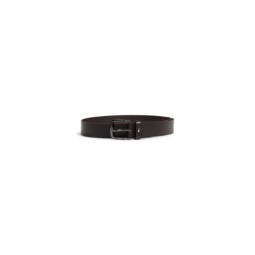 Tommy Hilfiger Men's Brown Leather Belt - 95 cm - Main Image