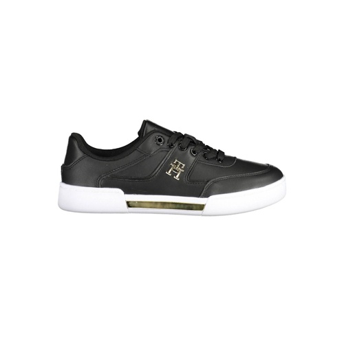 Tommy Hilfiger Women's Black Polyester Sneaker - 36 EU - Main Image