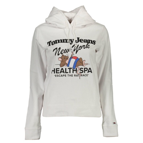 Tommy Hilfiger Women's White Cotton Sweater - L - Main Image