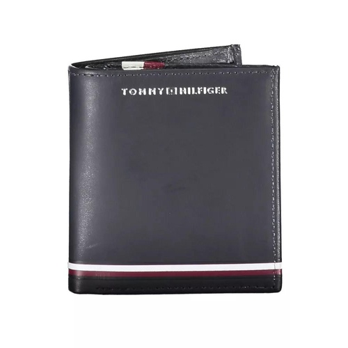 Tommy Hilfiger Men's Blue Leather Wallet - One Size - Main Image