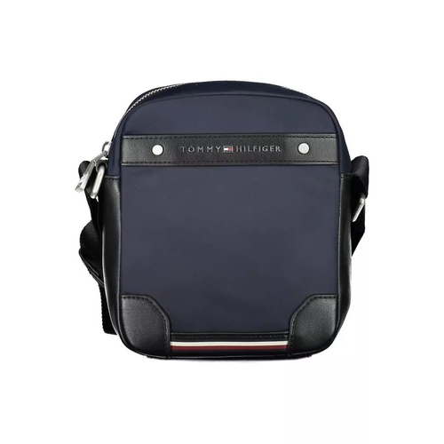 Tommy Hilfiger Men's Blue Polyester Shoulder Bag - One Size - Main Image