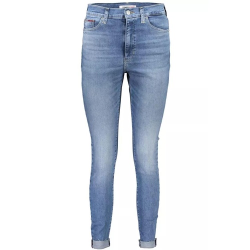 Tommy Hilfiger Women's Light Blue Cotton Jeans & Pant - W26/L30 - Main Image