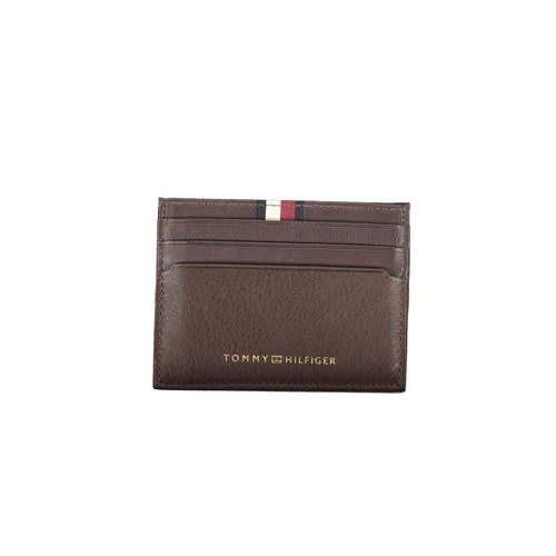 Tommy Hilfiger Men's Brown Leather Wallet - One Size - Main Image