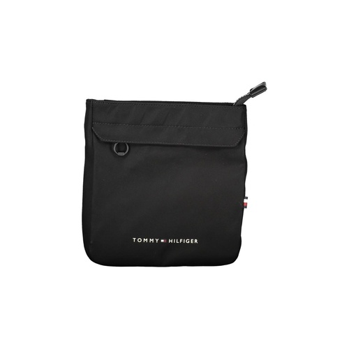 Tommy Hilfiger Men's Black Polyester Shoulder Bag - One Size - Main Image