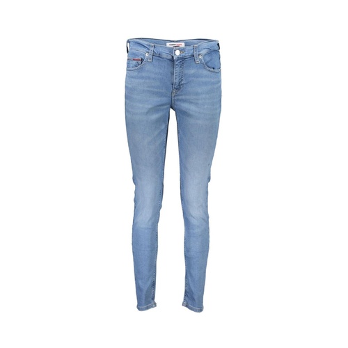 Tommy Hilfiger Women's Light Blue Cotton Jeans & Pant - W32/L30 US - Main Image