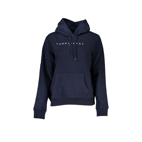 Tommy Hilfiger Women's Blue Cotton Sweater - M - Main Image