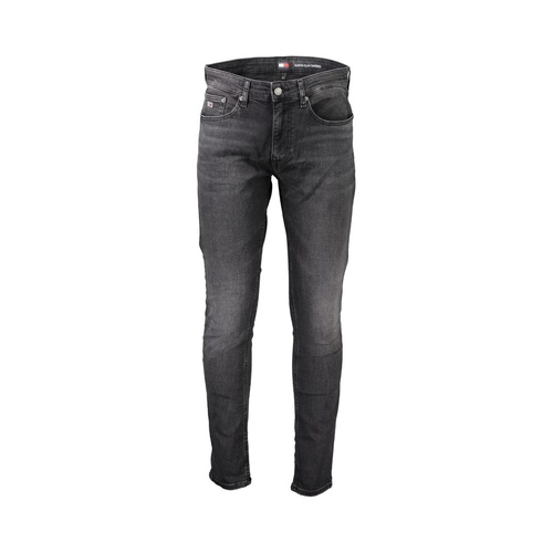 Tommy Hilfiger Men's Black Cotton Jeans & Pant - W30/L32 US - Main Image