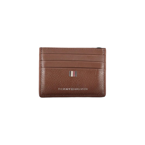 Tommy Hilfiger Men's Brown Leather Wallet - One Size - Main Image