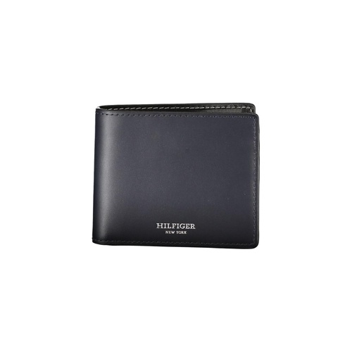 Tommy Hilfiger Men's Blue Leather Wallet - One Size - Main Image