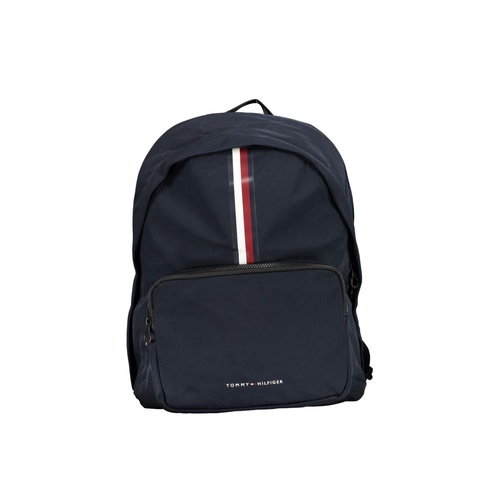 Tommy Hilfiger Men's Blue Polyester Backpack - One Size - Main Image