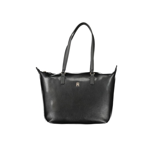 Tommy Hilfiger Women's Black Polyester Handbag - One Size - Main Image