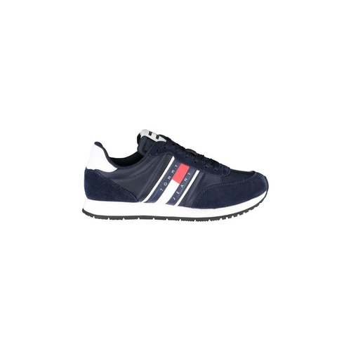 Tommy Hilfiger Men's Blue Polyester Sneaker - 43 EU - Main Image