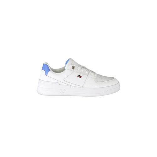 Tommy Hilfiger Women's White Polyester Sneaker - 36 EU - Main Image