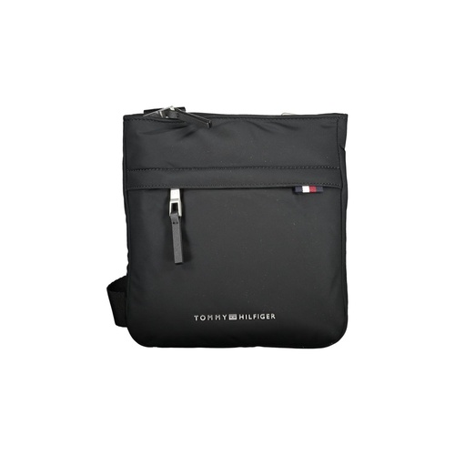 Tommy Hilfiger Men's Black Polyester Shoulder Bag - One Size - Main Image