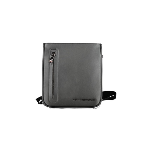 Tommy Hilfiger Men's Black Polyethylene Shoulder Bag - One Size - Main Image