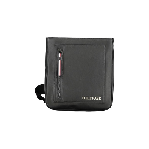 Tommy Hilfiger Men's Black Polyethylene Shoulder Bag - One Size - Main Image