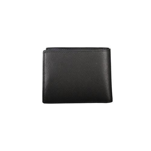 Tommy Hilfiger Men's Black Leather Wallet - One Size - Main Image