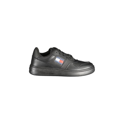 Tommy Hilfiger Women's Black Polyester Sneaker - 40 EU - Main Image