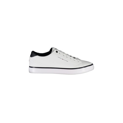 Tommy Hilfiger Men's White Polyester Sneaker - 43 EU - Main Image