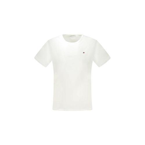 Tommy Hilfiger Men's White Cotton T-Shirt - XL - Main Image
