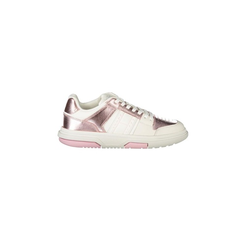 Tommy Hilfiger Women's White Polyester Sneaker - 37 EU - Main Image