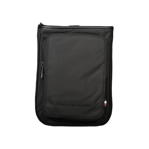 Tommy Hilfiger Men's Black Polyester Shoulder Bag - One Size - Main Image