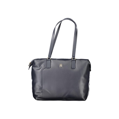 Tommy Hilfiger Women's Blue Polyester Handbag - One Size - Main Image