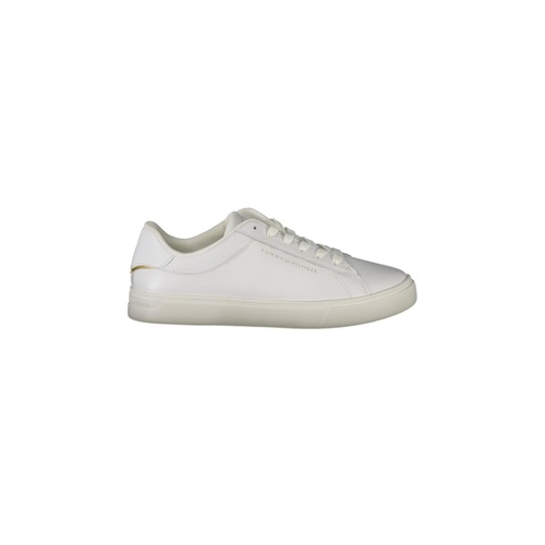 Tommy Hilfiger Women's White Polyester Sneaker - 41 EU - Main Image