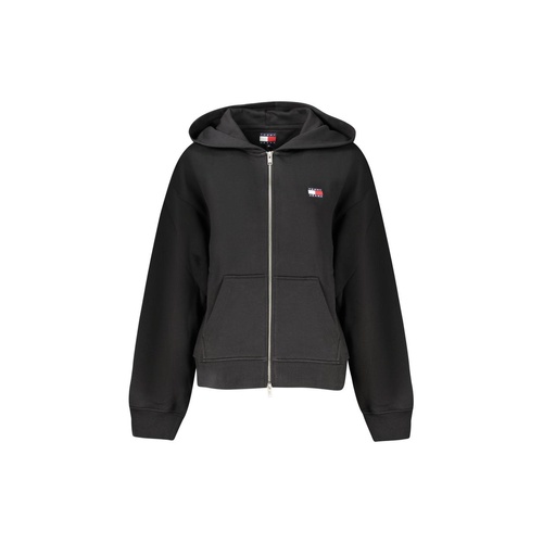 Tommy Hilfiger Women's Black Cotton  Hoodie - S - Main Image