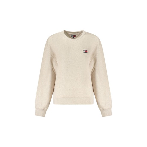 Tommy Hilfiger Women's Beige Cotton  Sweater - L - Main Image