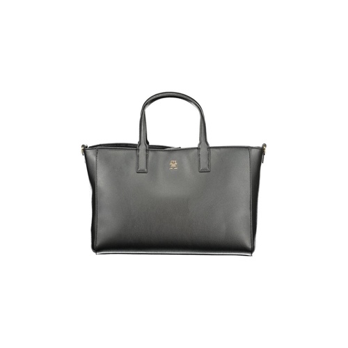 Tommy Hilfiger Women's Black Polyester  Handbag - One Size - Main Image