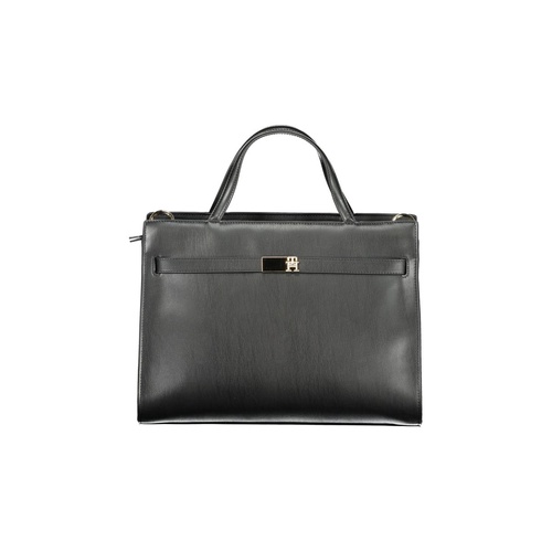 Tommy Hilfiger Women's Black Polyethylene  Handbag - One Size - Main Image