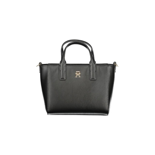 Tommy Hilfiger Women's Black Polyester  Handbag - One Size - Main Image