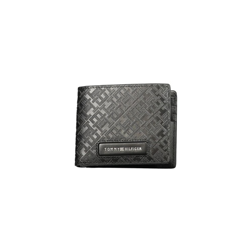 Tommy Hilfiger Men's Black Leather  Wallet - One Size - Main Image