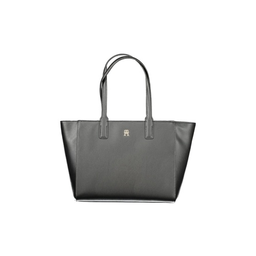 Tommy Hilfiger Women's Black Recycled Polyester  Handbag - One Size - Main Image