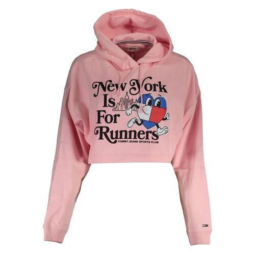 Tommy Hilfiger Women's Pink Cotton Sweater - S - Main Image