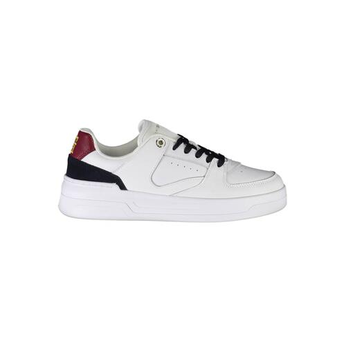 Tommy Hilfiger Women's White Polyester Sneaker - 38 EU - Main Image