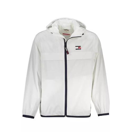 Tommy Hilfiger Men's White Polyamide Jacket - L - Main Image