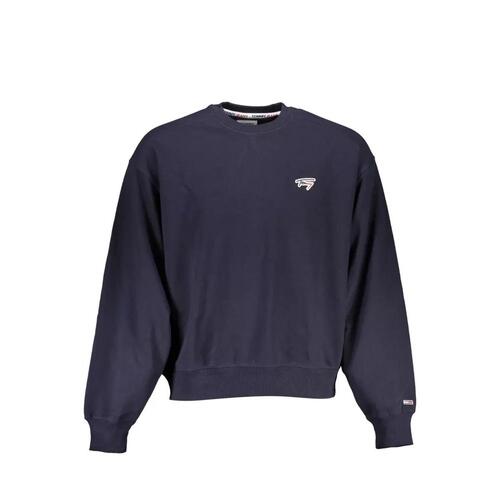 Tommy Hilfiger Men's Blue Cotton Sweater - S - Main Image