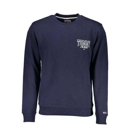 Tommy Hilfiger Men's Blue Cotton Sweater - XL - Main Image