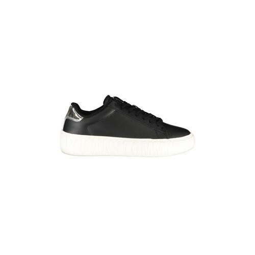 Tommy Hilfiger Women's Black Polyester Sneaker - 39 EU - Main Image